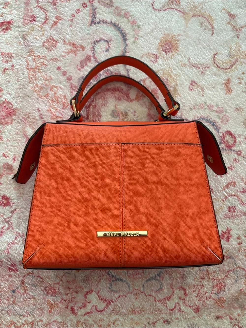 Steve Madden structured satchel